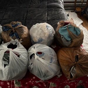 Assorted Clothing Bags